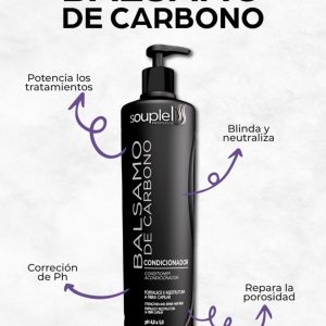 SOUPLELISS BALSAMO DE CARBONO 500 ml